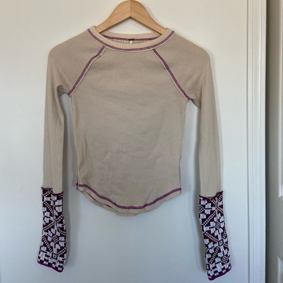 Free People Reversible Cuff Thermal - Picture 6 of 8